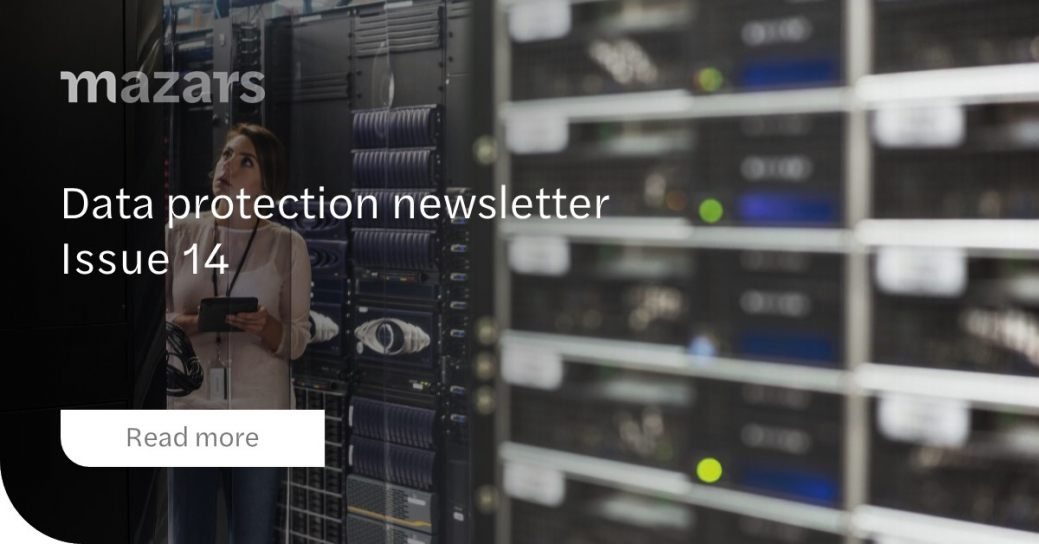 Data protection newsletter  Issue 14